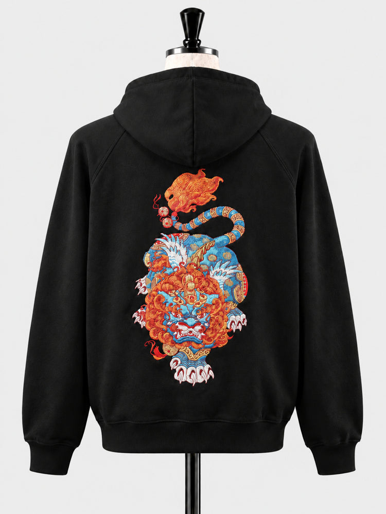 SUKAMAN 25 — KARAJISHI ZIP HOODED JACKET