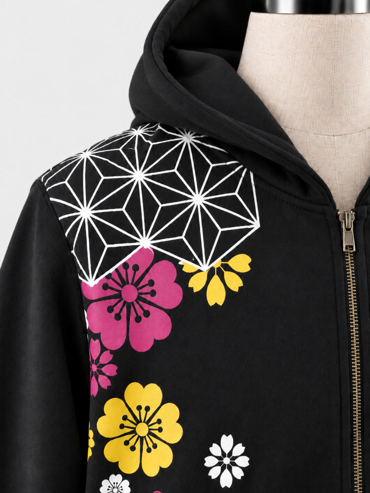 SUKAMAN 11 — ASANOHA BLOOM HOODIE