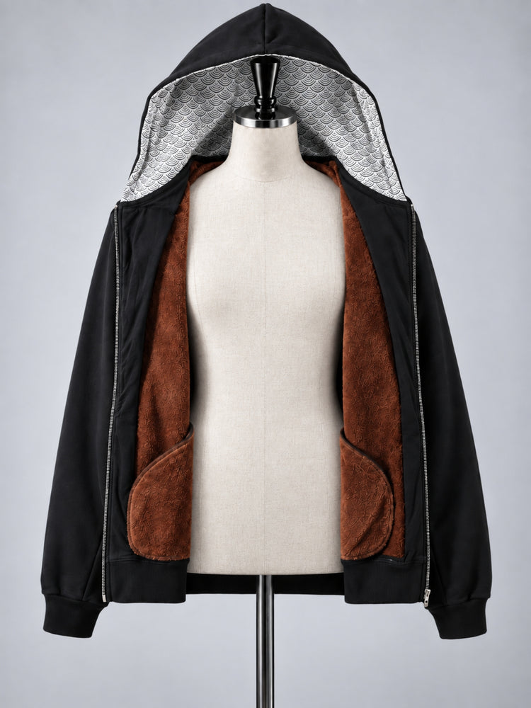 SUKAMAN 15 — HAKURYŪ ZIP HOODED JACKET