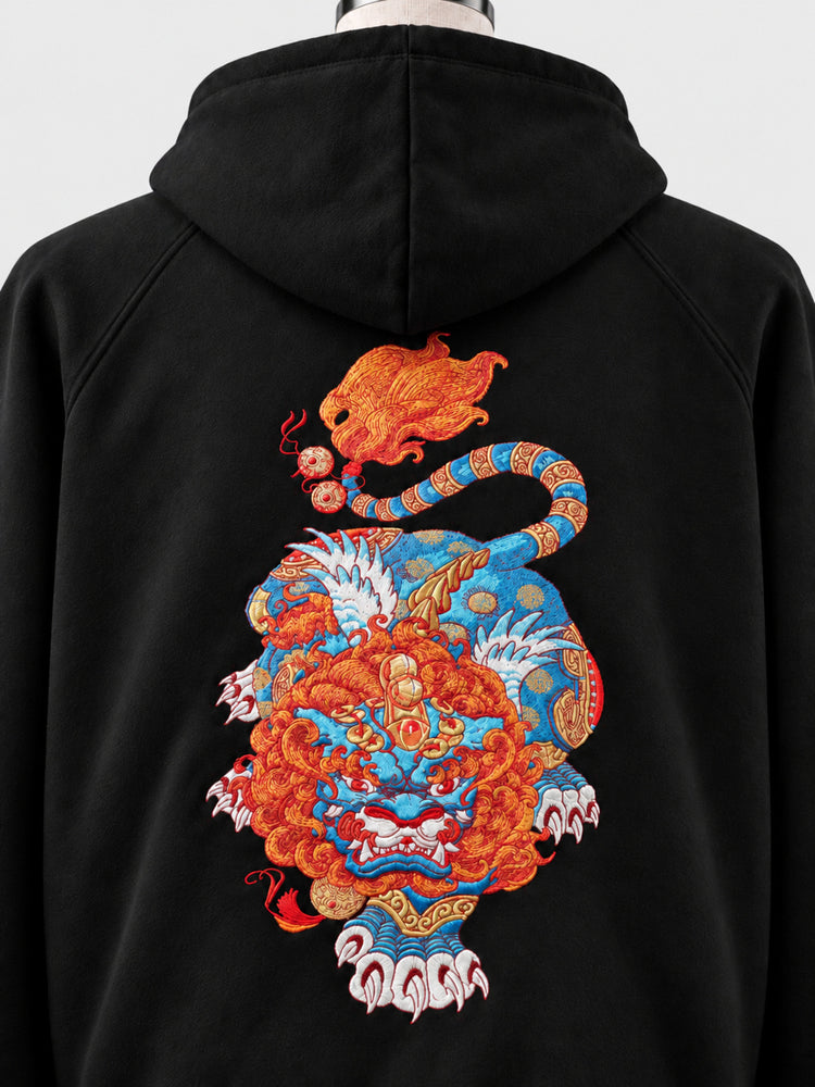SUKAMAN 25 — KARAJISHI ZIP HOODED JACKET