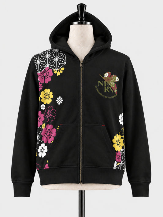 SUKAMAN 11 — ASANOHA BLOOM HOODIE