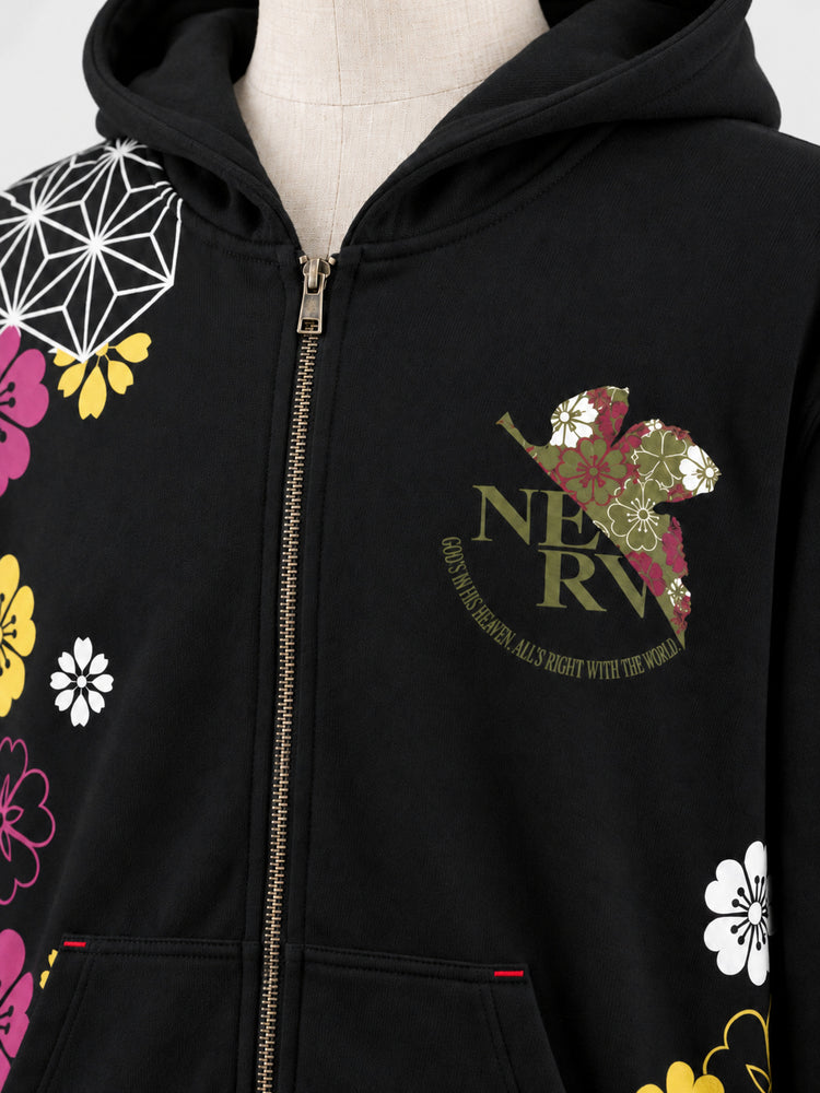 SUKAMAN 11 — ASANOHA BLOOM HOODIE